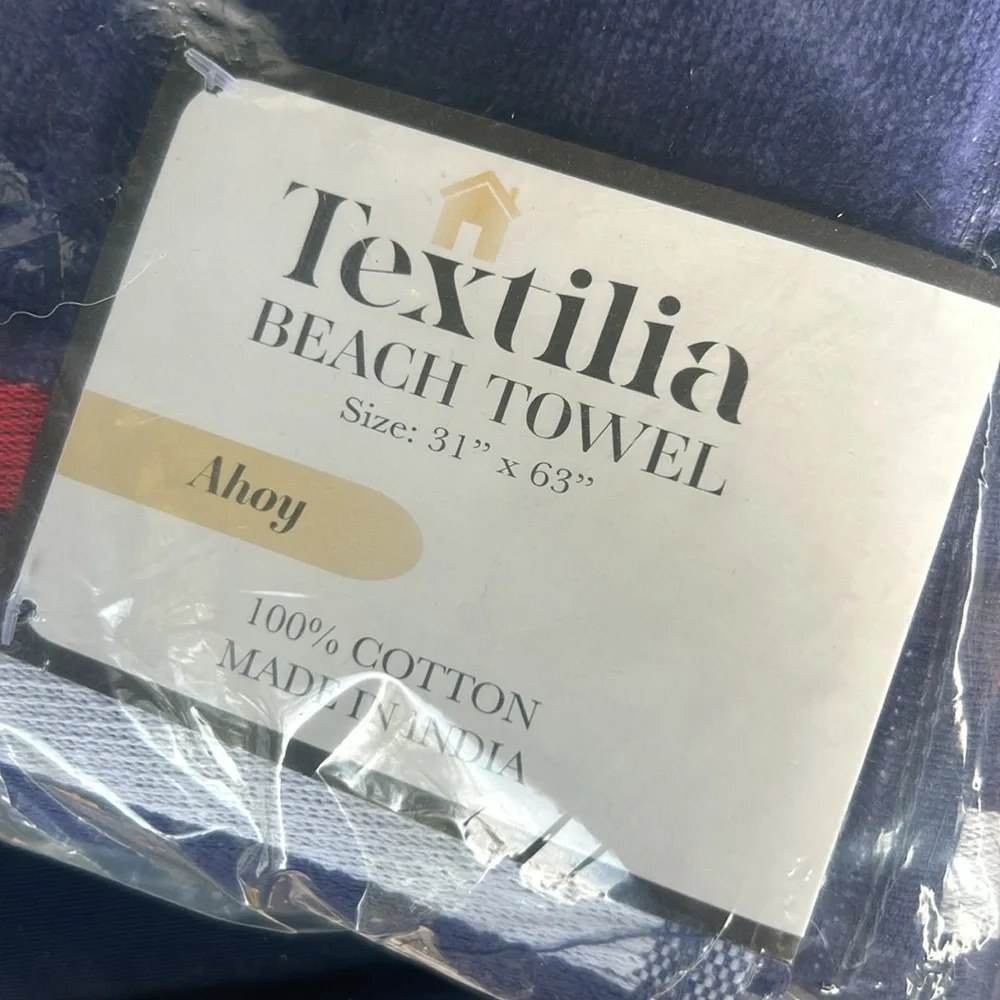 Nautical Beach Towel
